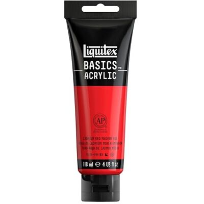Liquitex Conjunto básico de pintura acrílica, feito à mão. Liquitex Conjunto básico de pintura acrílica, feito à mão.