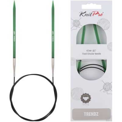 KnitPro Verde 60cm US7 Agulhas de tricô de acrílico KnitPro Verde 60cm US7 Agulhas de tricô de acrílico
