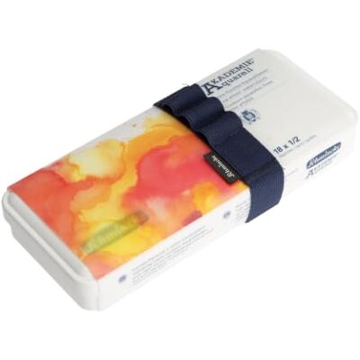 Schmincke Academia 75 791 097 Caixa de pintura para aguarela (18 x 1/2 recipientes) Schmincke Academia 75 791 097 Caixa de pintura para aguarela (18 x 1/2 recipientes)