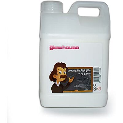 The Glowhouse O Glowhouse Premium 1,75 L cola PVA lavável 1,75 litros eco craft adesivo escola cola Slime Glue The Glowhouse O Glowhouse Premium 1,75 L cola PVA lavável 1,75 litros eco craft adesivo escola cola Slime Glue