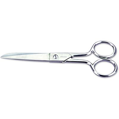 Arcos Tesouras costura em aço forjado 152 mm uso doméstico e profissional prata níquel série Style Arcos Tesouras costura em aço forjado 152 mm uso doméstico e profissional prata níquel série Style