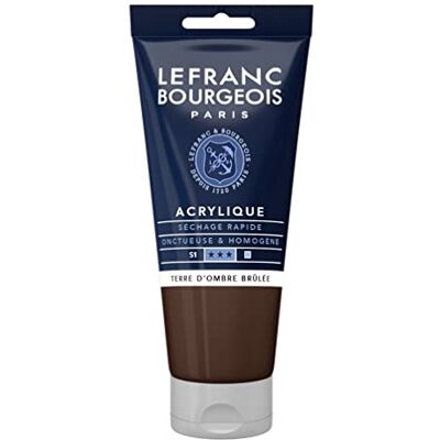 Lefranc Bourgeois Lefranc & Bourgeois Fine Tinta acrílica, castanho (Burnt Sienna), 80 ml Lefranc Bourgeois Lefranc & Bourgeois Fine Tinta acrílica, castanho (Burnt Sienna), 80 ml