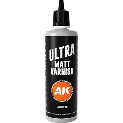 AK Interactive Verniz ultra mate 100 ml, , transparente AK Interactive Verniz ultra mate 100 ml, , transparente