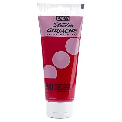 Tinta Gouache Pebeo - 100ml Magenta - Tinta Tinta Gouache Pebeo - 100ml Magenta - Tinta