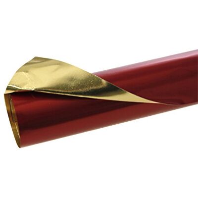 Rolo de Papel de Alumínio Maildor 95506C - Vermelho para Artesanato Rolo de Papel de Alumínio Maildor 95506C - Vermelho para Artesanato
