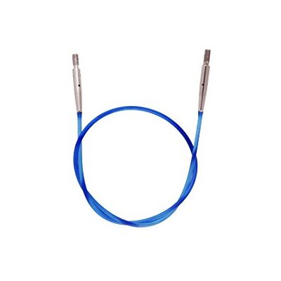 KnitPro - Wire - Azul - Cabo intercambiável KnitPro - Wire - Azul - Cabo intercambiável