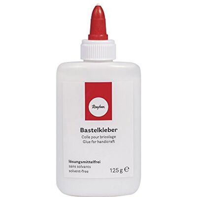 Rayher 3340700 Garrafa de cola para artesanato, 125 g Rayher 3340700 Garrafa de cola para artesanato, 125 g