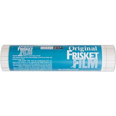 Frisket Filme para ocultar de 254 x 3,66 m de cor mate e pouca cola Frisket Filme para ocultar de 254 x 3,66 m de cor mate e pouca cola