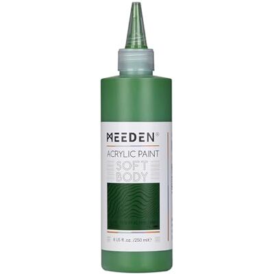 MEEDEN Tinta Acrílica Olivácea: 250ml / 8.45oz Cores Acrílicas Corpo Macio a Granel em Garrafa Ergonómica Tintas de Arte de Fluxo Fluido para Artistas Pintura em Tela MEEDEN Tinta Acrílica Olivácea: 250ml / 8.45oz Cores Acrílicas Corpo Macio a Granel em Garrafa Ergonómica Tintas de Arte de Fluxo Fluido para Artistas Pintura em Tela