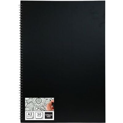 ARTME A2 bloc de dibujo vertical 30 hojas 160 gsm encuadernado en espiral ARTME A2 bloc de dibujo vertical 30 hojas 160 gsm encuadernado en espiral