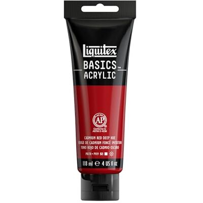 Liquitex Conjunto básico de pintura acrílica, feito à mão. Liquitex Conjunto básico de pintura acrílica, feito à mão.