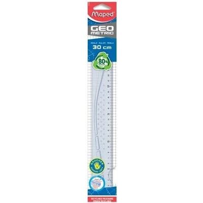 Maped Régua plana 30 cm para canhoto GEOMETRIC Maped Régua plana 30 cm para canhoto GEOMETRIC