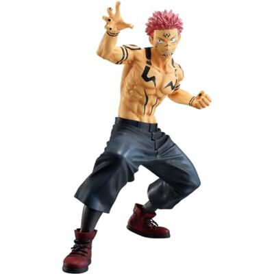 Banpresto Figura de Ação Sukuna Jujutsu Kaisen Maximatic Versão Especial 21cm BP28914P Multicor Figura Colecionável Ideal para os fãs de Anime Banpresto Figura de Ação Sukuna Jujutsu Kaisen Maximatic Versão Especial 21cm BP28914P Multicor Figura Colecionável Ideal para os fãs de Anime