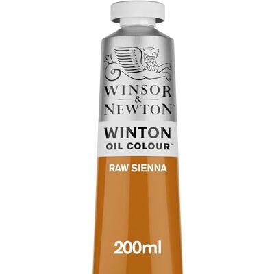 Winsor & Newton Winton Tubo de pintura a óleo, 200 ml, amarelo (terra de siena natural) Winsor & Newton Winton Tubo de pintura a óleo, 200 ml, amarelo (terra de siena natural)