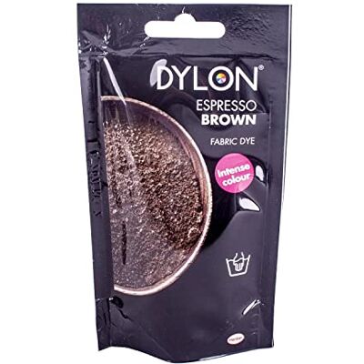 Dylon Tinta para tecido à mão, castanho expresso Dylon Tinta para tecido à mão, castanho expresso