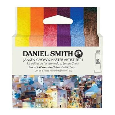 Daniel Smith 6 x 5 ml, Jansen Chows Master Artist Set I, Pirrol Orange, 5 ml (lote de 6), 30 unidades Daniel Smith 6 x 5 ml, Jansen Chows Master Artist Set I, Pirrol Orange, 5 ml (lote de 6), 30 unidades