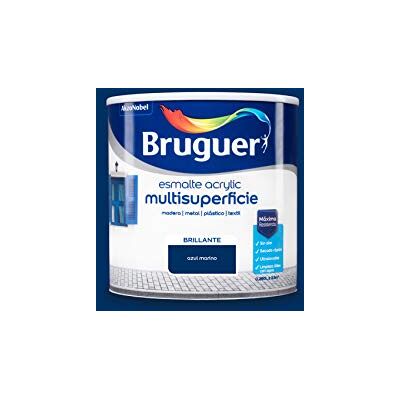 Bruguer Verniz acrílico multisuperfícies à base de água brilhante azul-marinho 250 ml Bruguer Verniz acrílico multisuperfícies à base de água brilhante azul-marinho 250 ml