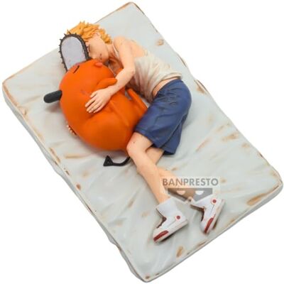 Banpresto Figura de ação Pochita & Denji Chainsaw Man Break Time Collection Vol.4 5 cm PZ71148P multicolorido Figura colecionável Ideal para os fãs de anime Banpresto Figura de ação Pochita & Denji Chainsaw Man Break Time Collection Vol.4 5 cm PZ71148P multicolorido Figura colecionável Ideal para os fãs de anime