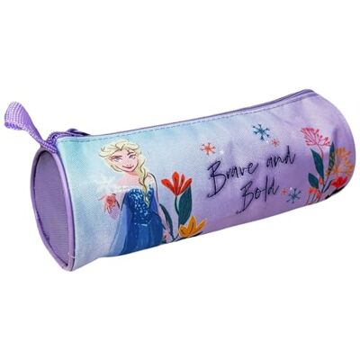 Disney Frozen Anna Brave and Bold Estojo tubular para escola, medidas 22 x 8 cm Disney Frozen Anna Brave and Bold Estojo tubular para escola, medidas 22 x 8 cm