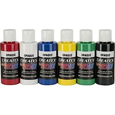 Createx AIRBRUSH CRE02520 Cores ABOQUE AB AROMBRUSH COLOR SET Createx AIRBRUSH CRE02520 Cores ABOQUE AB AROMBRUSH COLOR SET