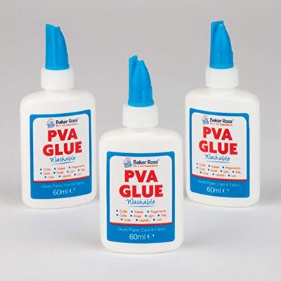 Conjunto de Cola PVA Mini Baker Ross - Material de Arte Conjunto de Cola PVA Mini Baker Ross - Material de Arte