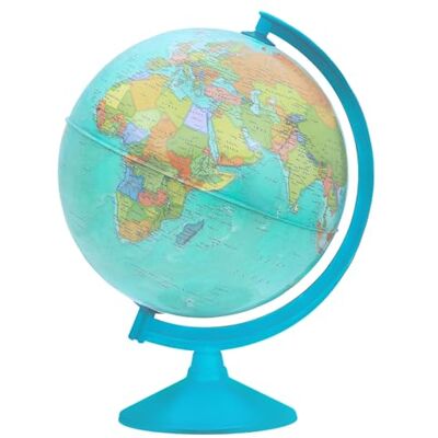 Topglobe Globo Terráqueo 30 cm Mapa Español Azul Educativo Y Decorativo Tamanho grande base azul mapa político claro para mesa sala de aula biblioteca quarto juvenil e presente educativo Topglobe Globo Terráqueo 30 cm Mapa Español Azul Educativo Y Decorativo Tamanho grande base azul mapa político claro para mesa sala de aula biblioteca quarto juvenil e presente educativo