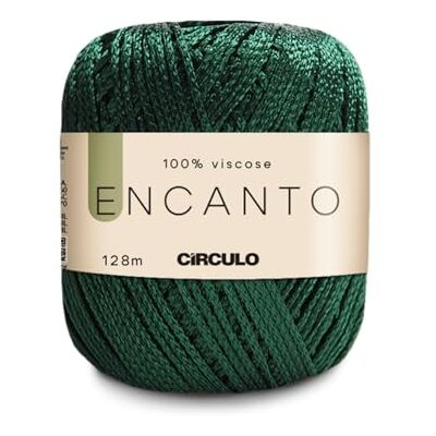 CÍRCULO Lindo Fio 100% viscose para crochê, 128 m, fio de marca , ideal para projetos de tecido e artesanato (5398) CÍRCULO Lindo Fio 100% viscose para crochê, 128 m, fio de marca , ideal para projetos de tecido e artesanato (5398)