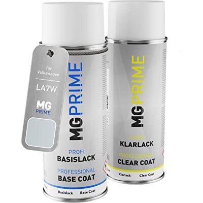 PRiME Tinta em spray para Volkswagen LA7W / A7W / 8E Reflexsilber. +1G Para Volkswagen VW, Prata Reflex Metallic / Reflexsilber Metallic, pintura automotiva, kit camada de base verniz PRiME Tinta em spray para Volkswagen LA7W / A7W / 8E Reflexsilber. +1G Para Volkswagen VW, Prata Reflex Metallic / Reflexsilber Metallic, pintura automotiva, kit camada de base verniz