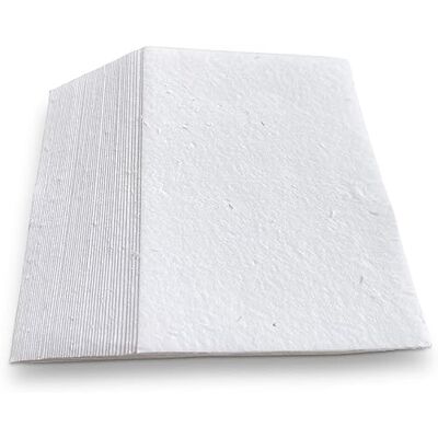 WANDERINGS Papel feito à mão com sementes de flores 10,5 x 15 cm 250 GSM pacote de 50 cartões plantáveis com sementes de flores silvestres para convites de casamento, parabéns, arte WANDERINGS Papel feito à mão com sementes de flores 10,5 x 15 cm 250 GSM pacote de 50 cartões plantáveis com sementes de flores silvestres para convites de casamento, parabéns, arte
