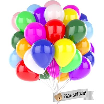 Bastelbär Balões de aniversário ORGÂNICO • 100 peças • Feito na Europa • Balões ecológicos premium • 100% látex natural • biodegradável • balões de aniversário • balões de cores • balões de hélio • balões de cor Bastelbär Balões de aniversário ORGÂNICO • 100 peças • Feito na Europa • Balões ecológicos premium • 100% látex natural • biodegradável • balões de aniversário • balões de cores • balões de hélio • balões de cor