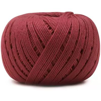CÍRCULO Fio Amigurumi de , 100% algodão virgem brasileiro mercerizado para croché e tecido, Soft Art, peso desporto, 125 g, 254 m, cor 7136, marsala CÍRCULO Fio Amigurumi de , 100% algodão virgem brasileiro mercerizado para croché e tecido, Soft Art, peso desporto, 125 g, 254 m, cor 7136, marsala