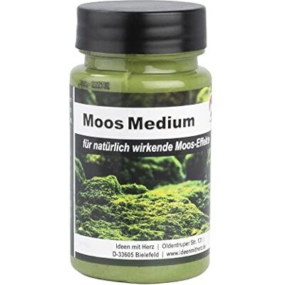 Ideen mit Herz Musgo médio Tinta acrílica com fibras cor musgo para efeito natural, 90 ml Ideen mit Herz Musgo médio Tinta acrílica com fibras cor musgo para efeito natural, 90 ml