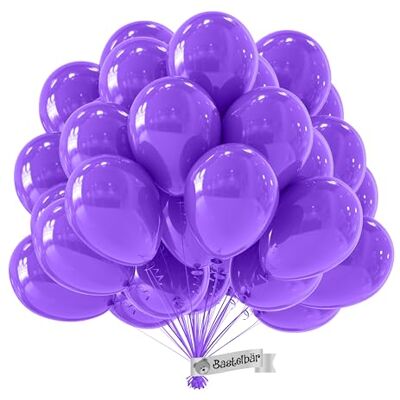 Bastelbär Balões roxos orgânicos • 50 peças • Feito na Europa • Ecológicos premium • 100% látex natural • biodegradável • Ø 34 cm • Aniversários • Clima neutro • lilás • metalizados Bastelbär Balões roxos orgânicos • 50 peças • Feito na Europa • Ecológicos premium • 100% látex natural • biodegradável • Ø 34 cm • Aniversários • Clima neutro • lilás • metalizados