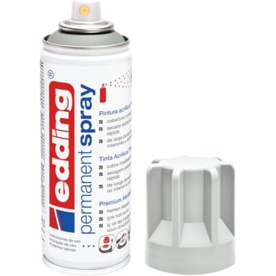 Edding - 5200 - Cinza - Tinta spray Edding - 5200 - Cinza - Tinta spray