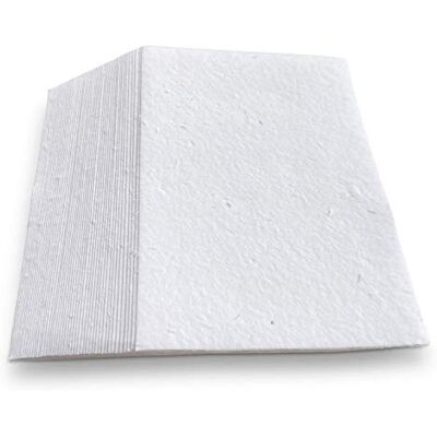 WANDERINGS Papel reciclado A4, feito à mão com sementes de flores, 21 x 30 cm 250 GSM Pacote de 50 folhas de papel plantável com sementes de flores silvestres para convite de casamento WANDERINGS Papel reciclado A4, feito à mão com sementes de flores, 21 x 30 cm 250 GSM Pacote de 50 folhas de papel plantável com sementes de flores silvestres para convite de casamento