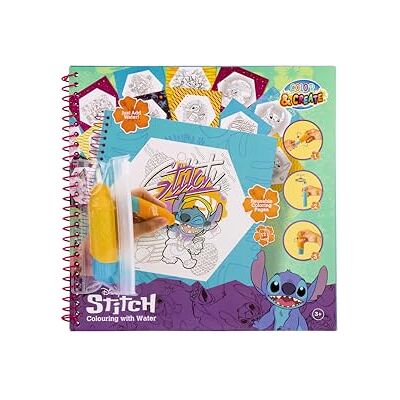 Disney Stitch Lilo Livro para colorir com água 12 páginas Lilo, livro mágico para colorir com água, folhas reutilizáveis, 12 páginas, a partir dos 3 anos Disney Stitch Lilo Livro para colorir com água 12 páginas Lilo, livro mágico para colorir com água, folhas reutilizáveis, 12 páginas, a partir dos 3 anos