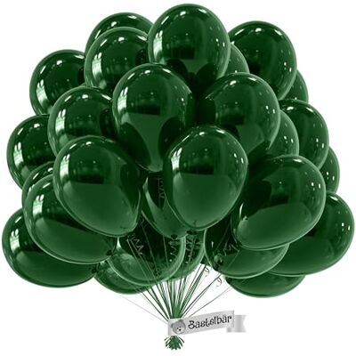 Bastelbär Balões verdes orgânicos • 50 peças • Feito na Europa • Balões ecológicos premium • 100% látex natural • biodegradável • Ø 34 cm • balões de aniversário • clima neutro • balões de cores • metalizados Bastelbär Balões verdes orgânicos • 50 peças • Feito na Europa • Balões ecológicos premium • 100% látex natural • biodegradável • Ø 34 cm • balões de aniversário • clima neutro • balões de cores • metalizados