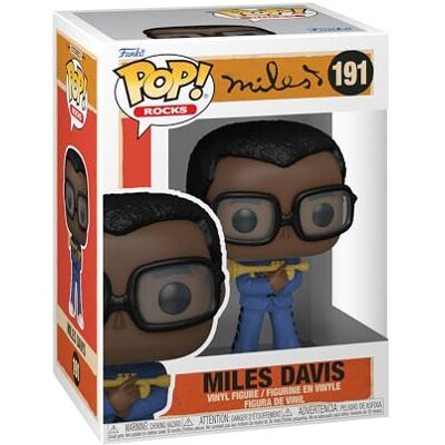 Funko Pop! Ícons: Miles Davis Figura de vinil colecionável ideia de presente- Mercadoria oficial Brinquedos para crianças e adultos Fãs musicais boneco para colecionadores e exposição Funko Pop! Ícons: Miles Davis Figura de vinil colecionável ideia de presente- Mercadoria oficial Brinquedos para crianças e adultos Fãs musicais boneco para colecionadores e exposição