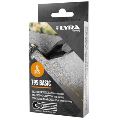 LYRA 795 Economy 4850 Marcadores de giz (12 unidades, 11 x 110 mm) LYRA 795 Economy 4850 Marcadores de giz (12 unidades, 11 x 110 mm)