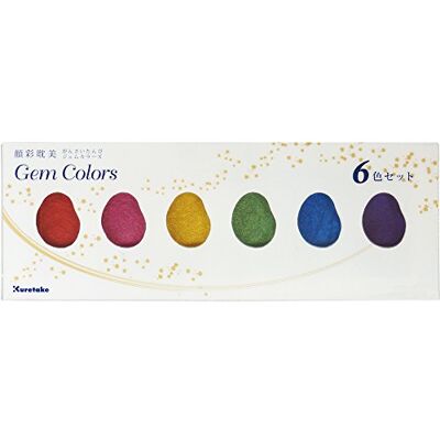 Kuretake Também Tinta de gansai, multicolor, médio Kuretake Também Tinta de gansai, multicolor, médio