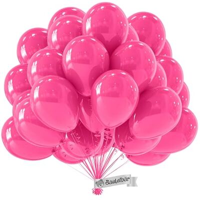 Bastelbär Balões rosa orgânico • 50 peças • Feito na Europa • Ecológicos premium • 100% látex natural • biodegradável • Ø 34 cm • aniversário • clima neutro • cores metalizadas Bastelbär Balões rosa orgânico • 50 peças • Feito na Europa • Ecológicos premium • 100% látex natural • biodegradável • Ø 34 cm • aniversário • clima neutro • cores metalizadas