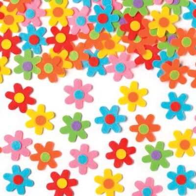 Baker Ross Autocolantes de flores de feltro autocolantes para artesanato perfeitos para decorar cartões, álbuns e outros trabalhos manuais para crianças (pacote de 60) Baker Ross Autocolantes de flores de feltro autocolantes para artesanato perfeitos para decorar cartões, álbuns e outros trabalhos manuais para crianças (pacote de 60)