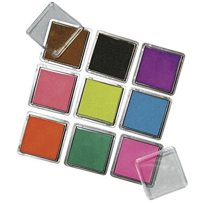 Rayher Set Tamponi Timbri Scrapbooking Colori Assortiti - Conjunto de carimbos para scrapbooking Rayher Set Tamponi Timbri Scrapbooking Colori Assortiti - Conjunto de carimbos para scrapbooking