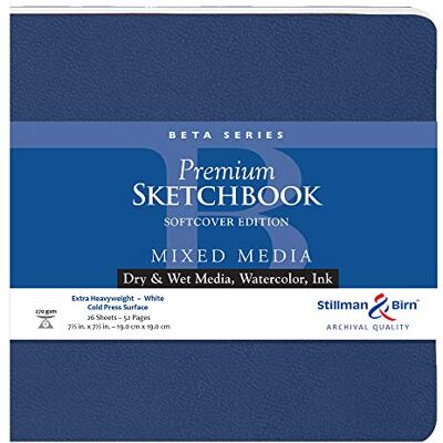 Beta Series 26F 19x19cm 270g - Branco - Caderno Beta Series 26F 19x19cm 270g - Branco - Caderno