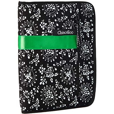 ChiaoGoo Spin Conjunto de agulhas de malha intercambiáveis de bambu 13 cm de comprimento tamanhos 5,5 mm a 10,0 mm 1 unidade ChiaoGoo Spin Conjunto de agulhas de malha intercambiáveis de bambu 13 cm de comprimento tamanhos 5,5 mm a 10,0 mm 1 unidade