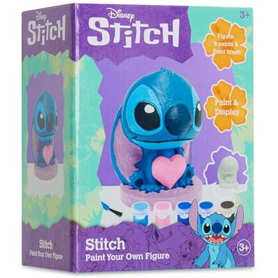 Disney Kit de Pintura Stitch para Crianças, Pinte a Sua Própria Figura (Multi Stitch 1 Pack) Disney Kit de Pintura Stitch para Crianças, Pinte a Sua Própria Figura (Multi Stitch 1 Pack)