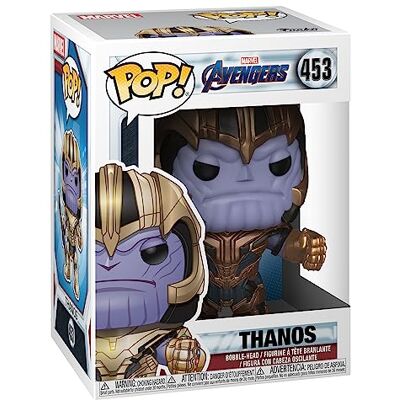 Funko Pop! Marvel: Marvel Avengers Endgame Thanos Figura de Vinil Colecionável Ideia de Presente Mercadoria Oficial Brinquedos para Crianças e Adultos Fãs de Filmes Funko Pop! Marvel: Marvel Avengers Endgame Thanos Figura de Vinil Colecionável Ideia de Presente Mercadoria Oficial Brinquedos para Crianças e Adultos Fãs de Filmes