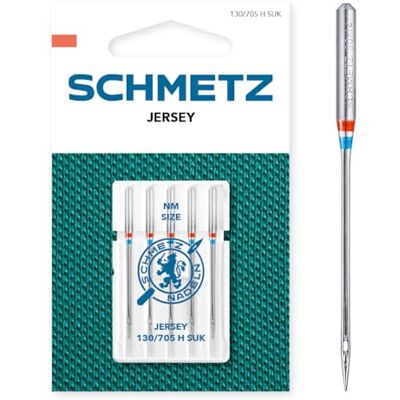 SCHMETZ Camisola 90/14 5 agulhas para máquinas de costura SCHMETZ Camisola 90/14 5 agulhas para máquinas de costura