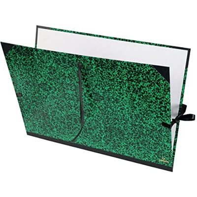 Canson Annonay Pasta de desenho com fecho, verde, 61 x 81 cm Canson Annonay Pasta de desenho com fecho, verde, 61 x 81 cm