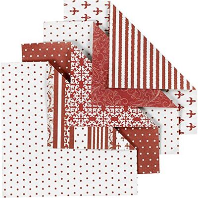 Vivi Gade Design Copenhagen Papel para origami (10 x 10 cm, 50 folhas), desenhos variados Vivi Gade Design Copenhagen Papel para origami (10 x 10 cm, 50 folhas), desenhos variados
